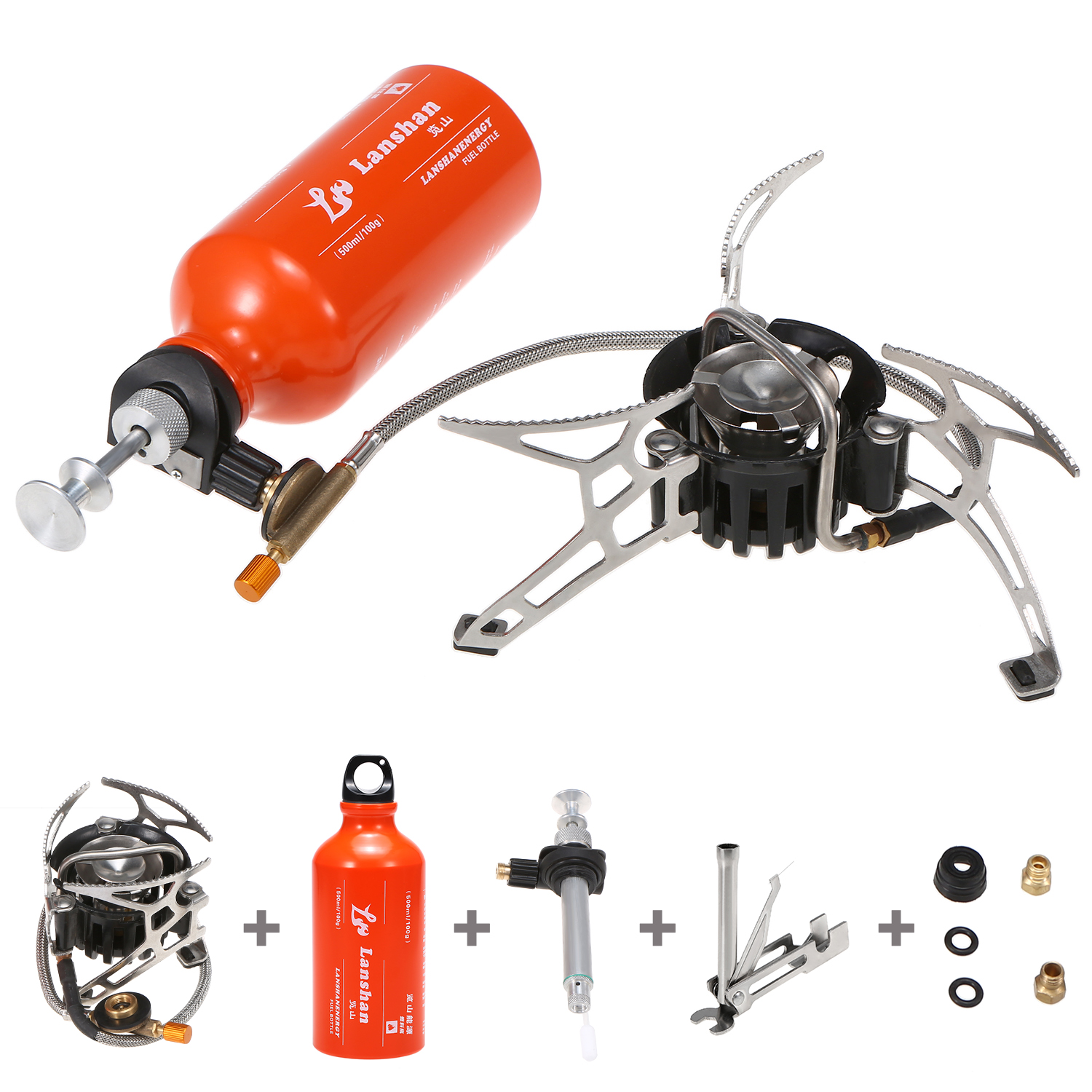 Camping Cooking Fuel - Lixada Outdoor Camping Multi Fuel Oil
