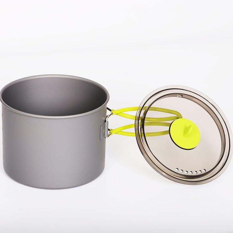 Camping Pots Outdoor Cooking P - Camping Cooking Pot With Lid recension och pris
