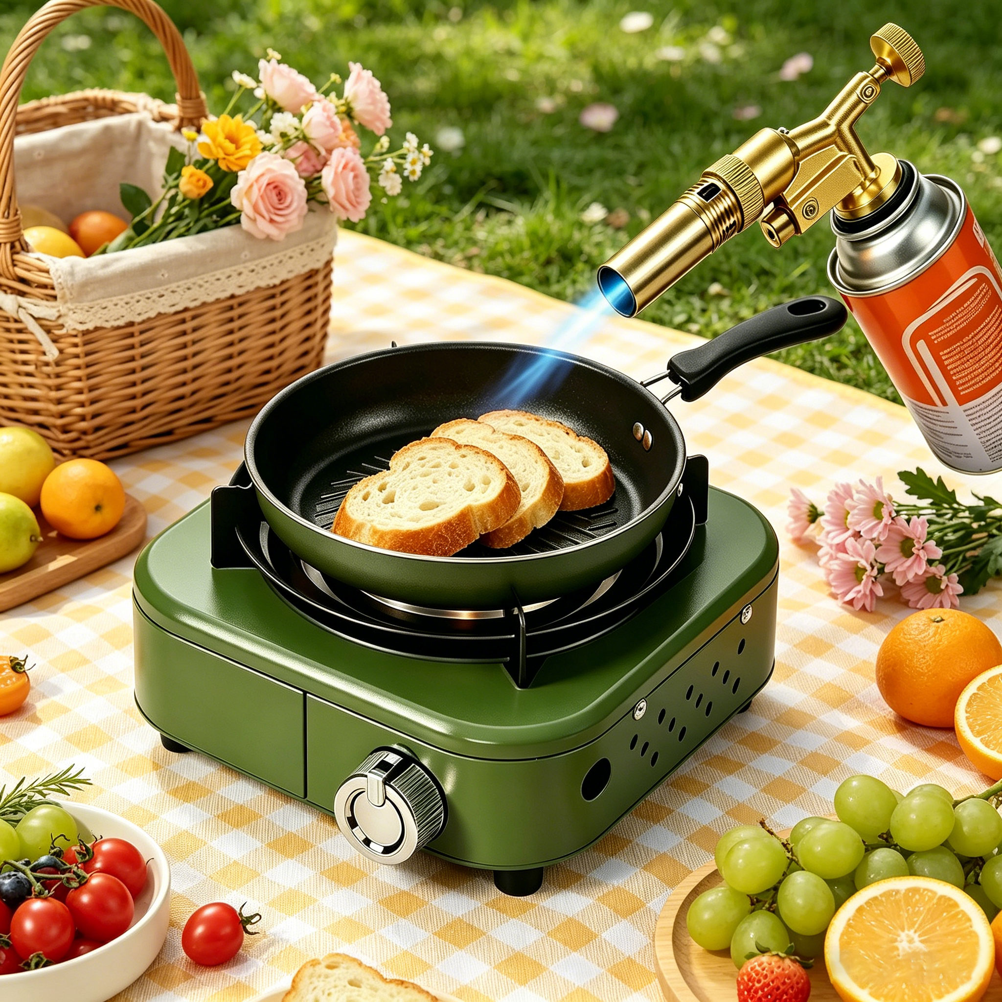 Beiyue 2026 Portable Gas Campi - Camping Cooking Torch recension och pris