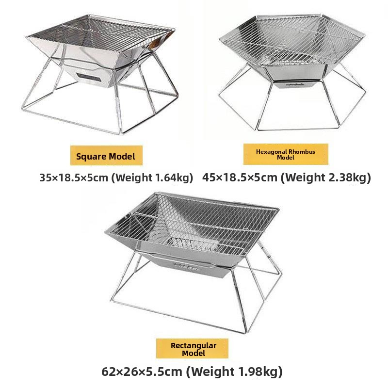Portable Holiday Camping Barbe - Japanese Camping Cooking recension och pris