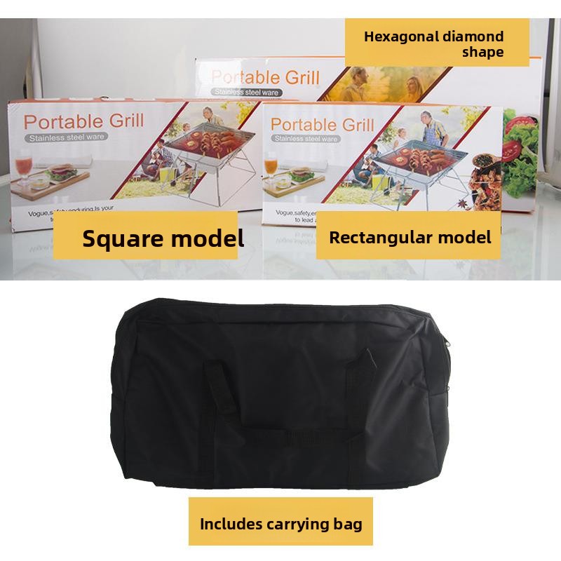 Portable Holiday Camping Barbe - Japanese Camping Cooking recension och pris