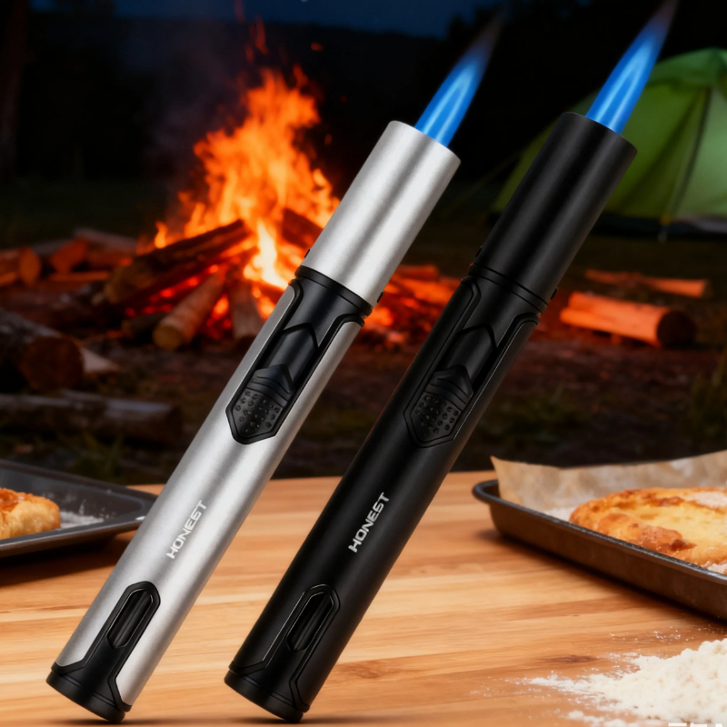 Metal Pen-Style Torch Lighter  - Camping Cooking Torch recension och pris