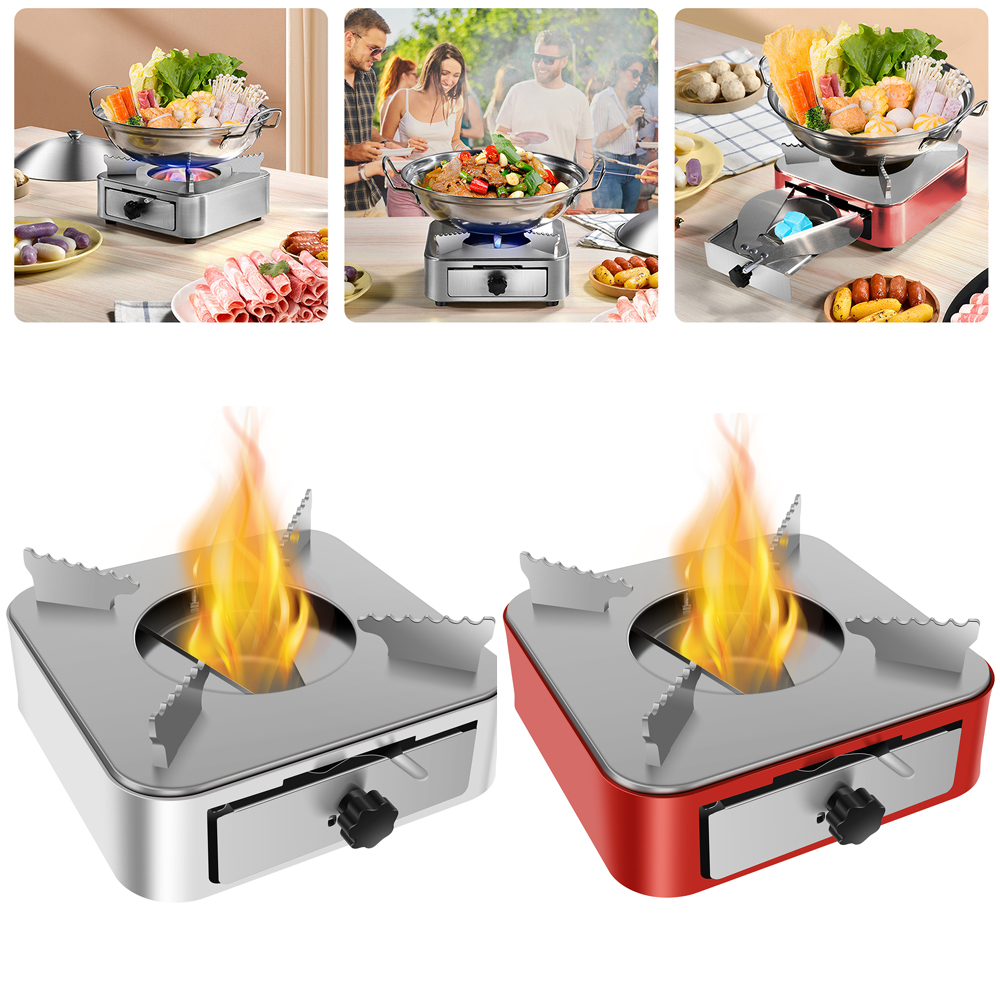 Portable Camping Stove Stainle - Camping Cooking Grill recension och pris