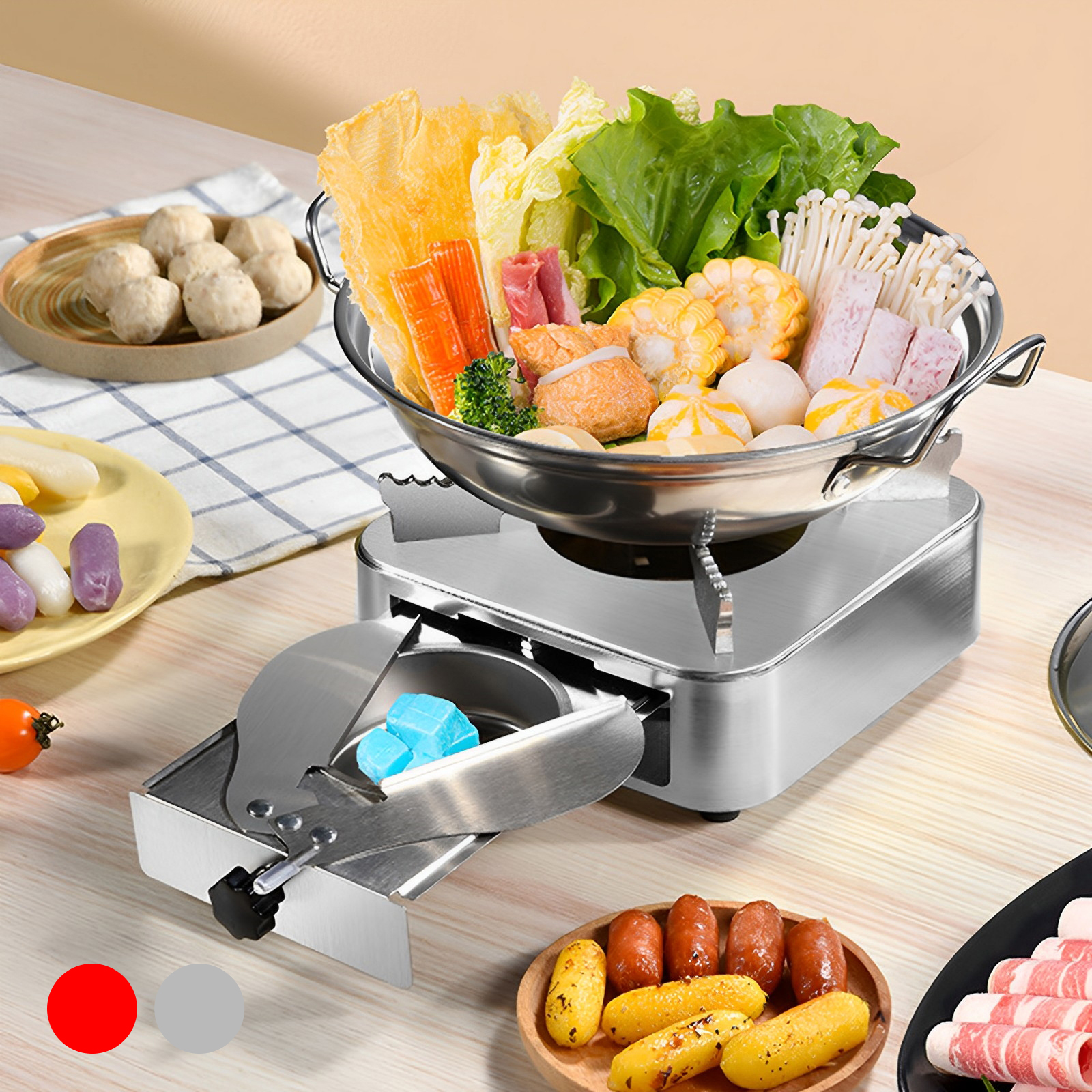 Portable Camping Stove Stainle - Camping Cooking Grill recension och pris