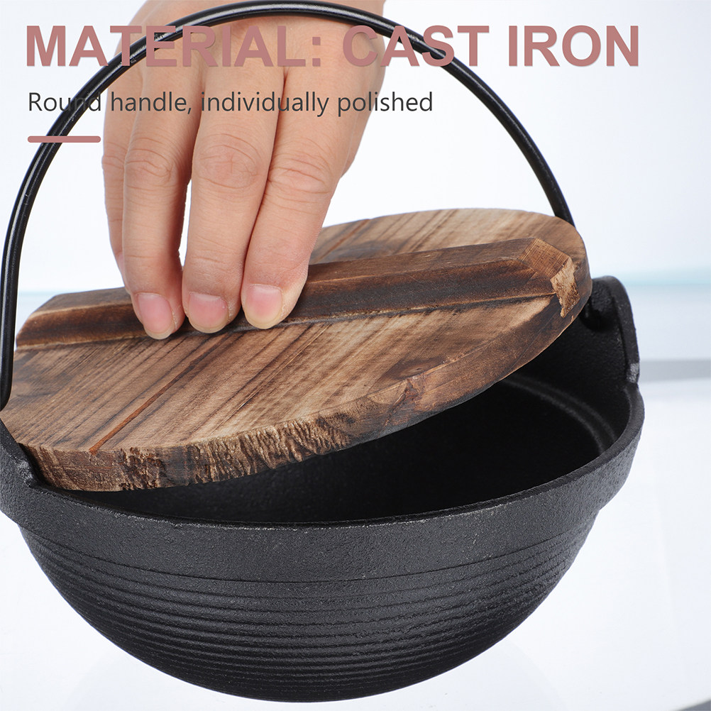 Premium Cast Iron Hanging Cook - Japanese Camping Cooking recension och pris