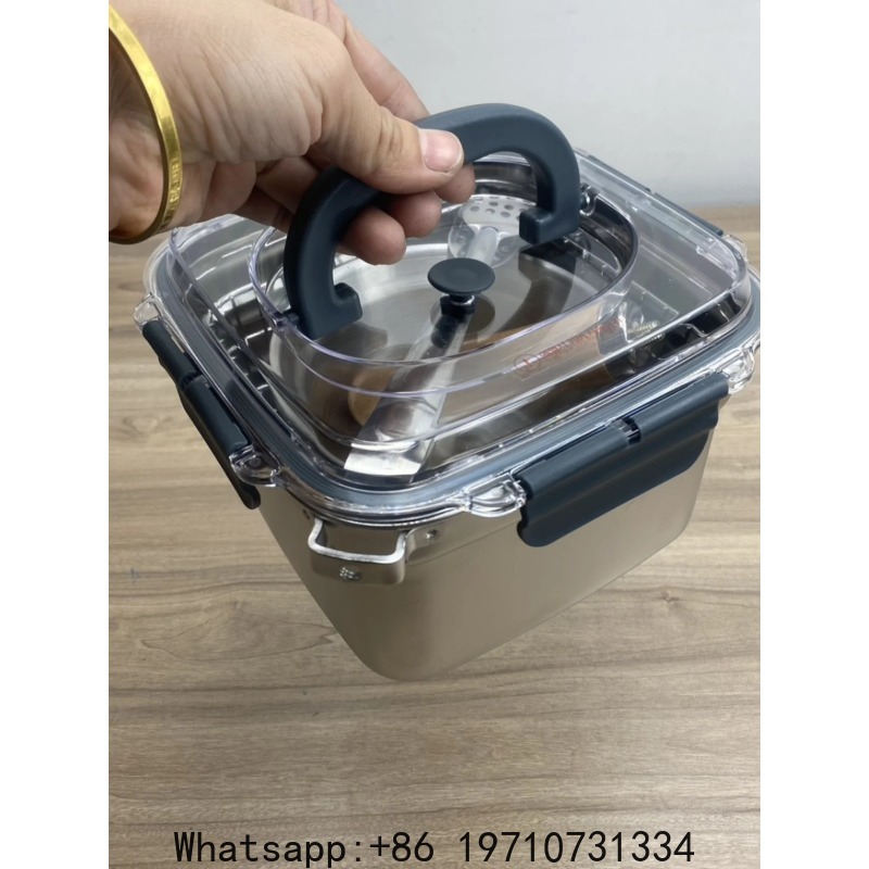 Stainless Steel Multifunctiona - Camping Cooking Set Detachable Handle recension och pris
