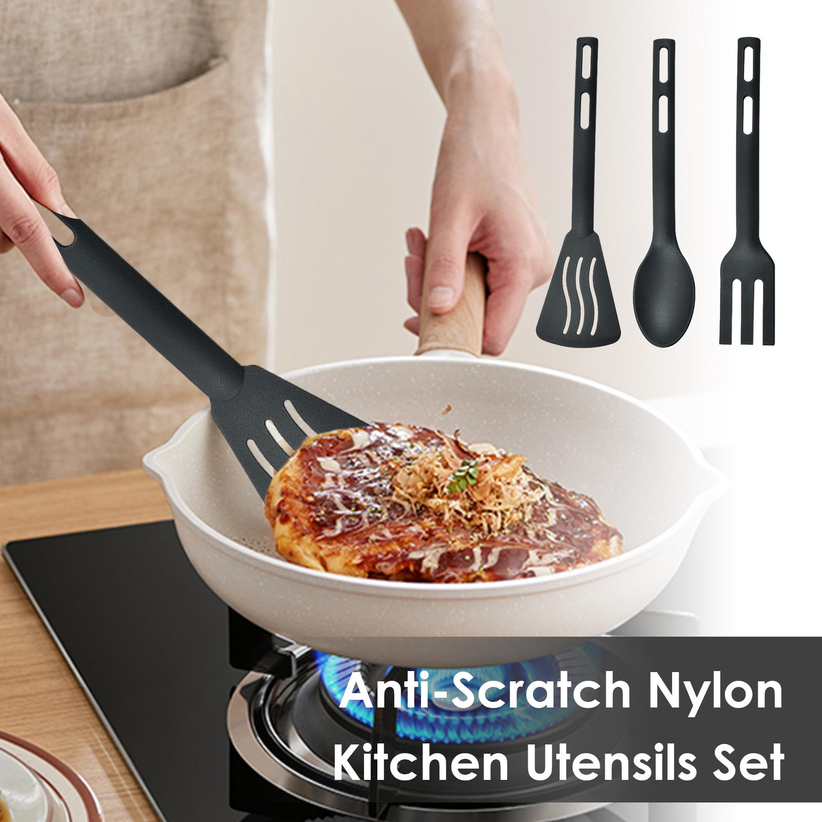 3PCS Mini Nylon Kitchen Utensi - Camping Cooking Kids recension och pris