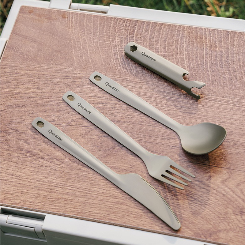 Camping Titanium Spork Spoon O - Camp Spork Set recension och pris