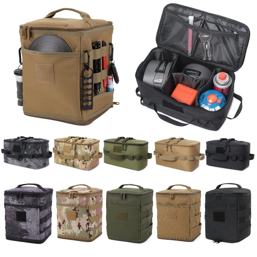 Tactical Pouch Camping Storage - Camping Cooking Gas recension och pris