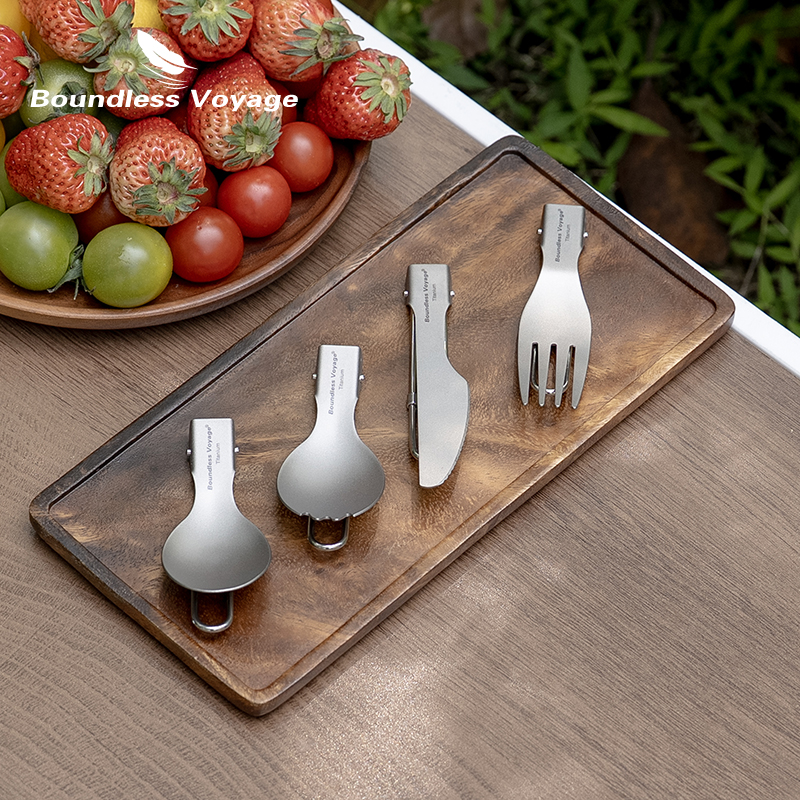 Boundless Voyage Titanium Fold - Camp Spork Set recension och pris