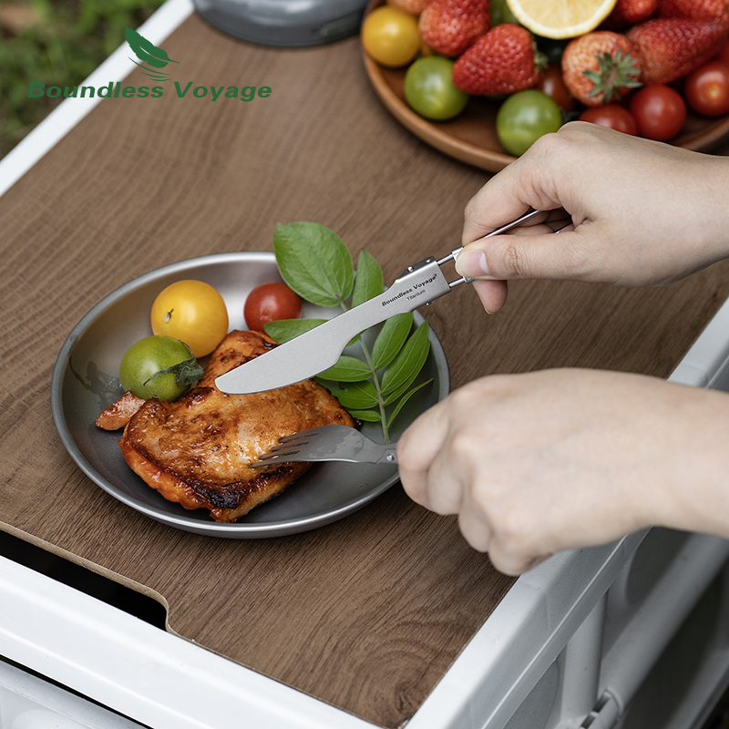 Boundless Voyage Titanium Fold - Camp Spork Set recension och pris