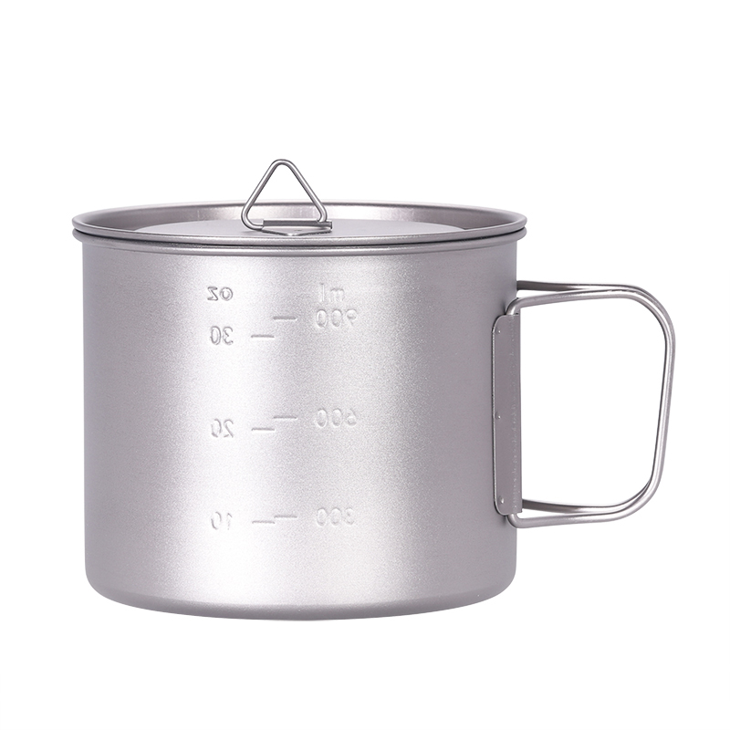 Tiartisan Titanium 1.1L Campin - Camping Cooking Pot With Lid recension och pris