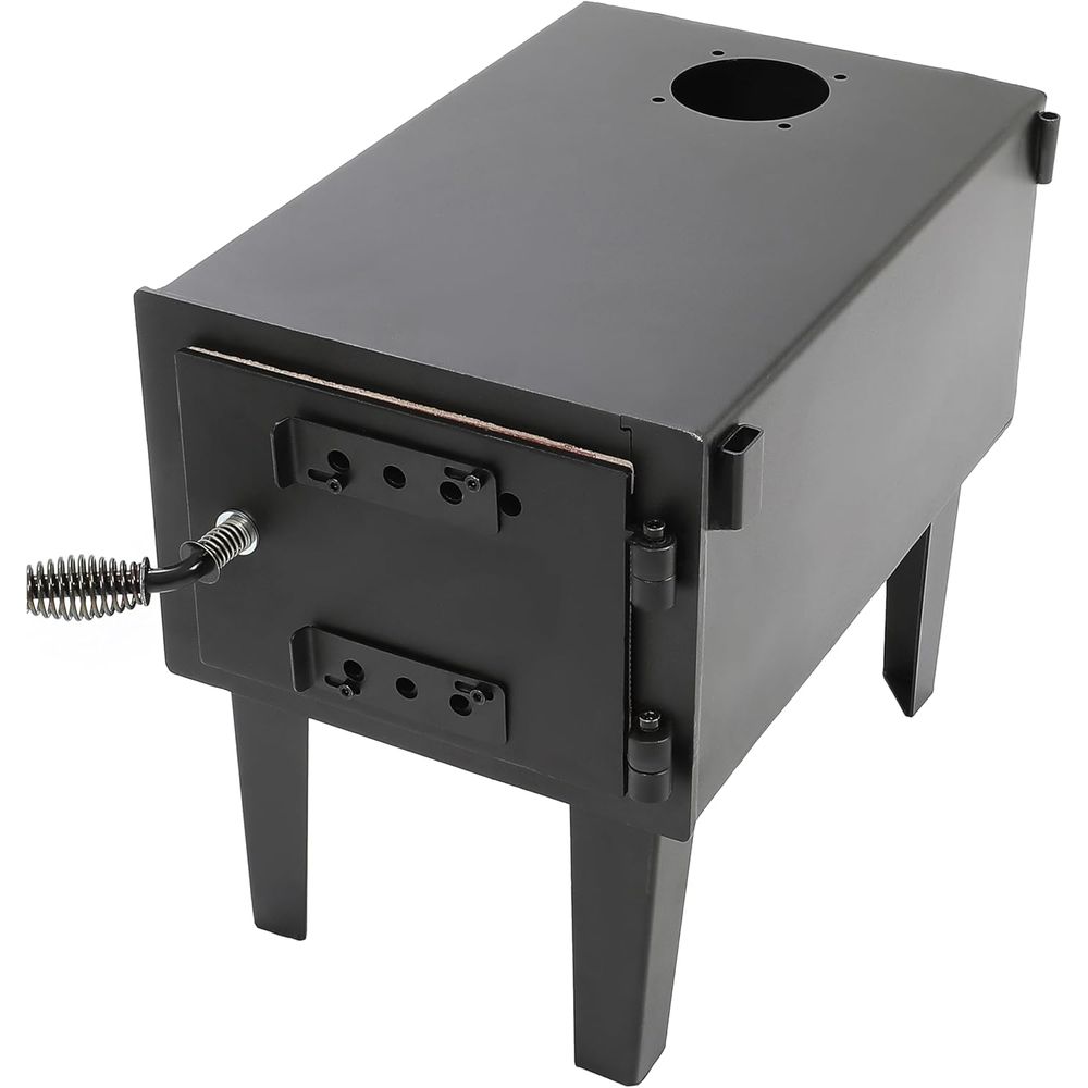 Portable Mini Wood Stove for C - Camping Double Cooking Stove recension och pris