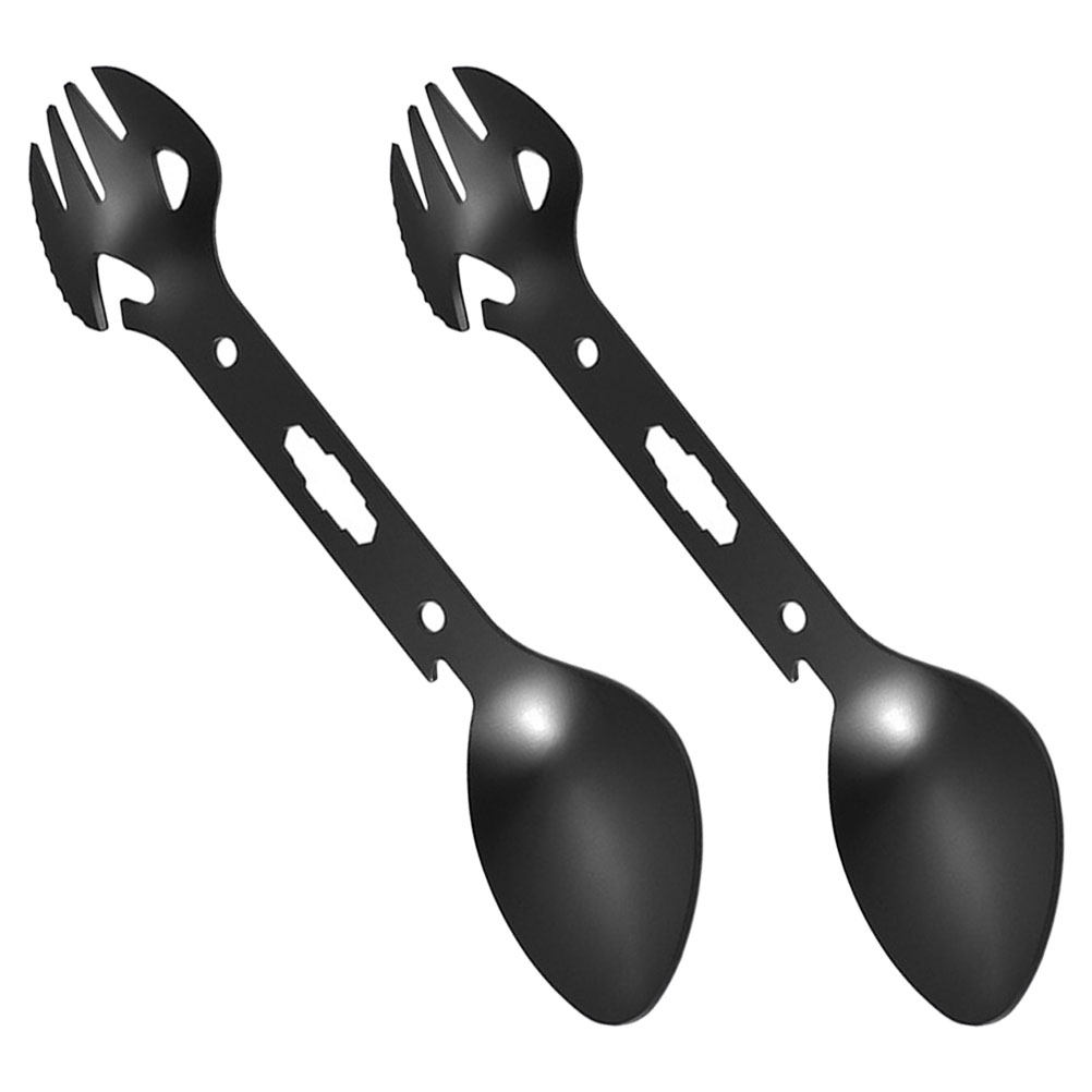 2Pcs Camping Spork Bottle Open - Camp Spork Set recension och pris