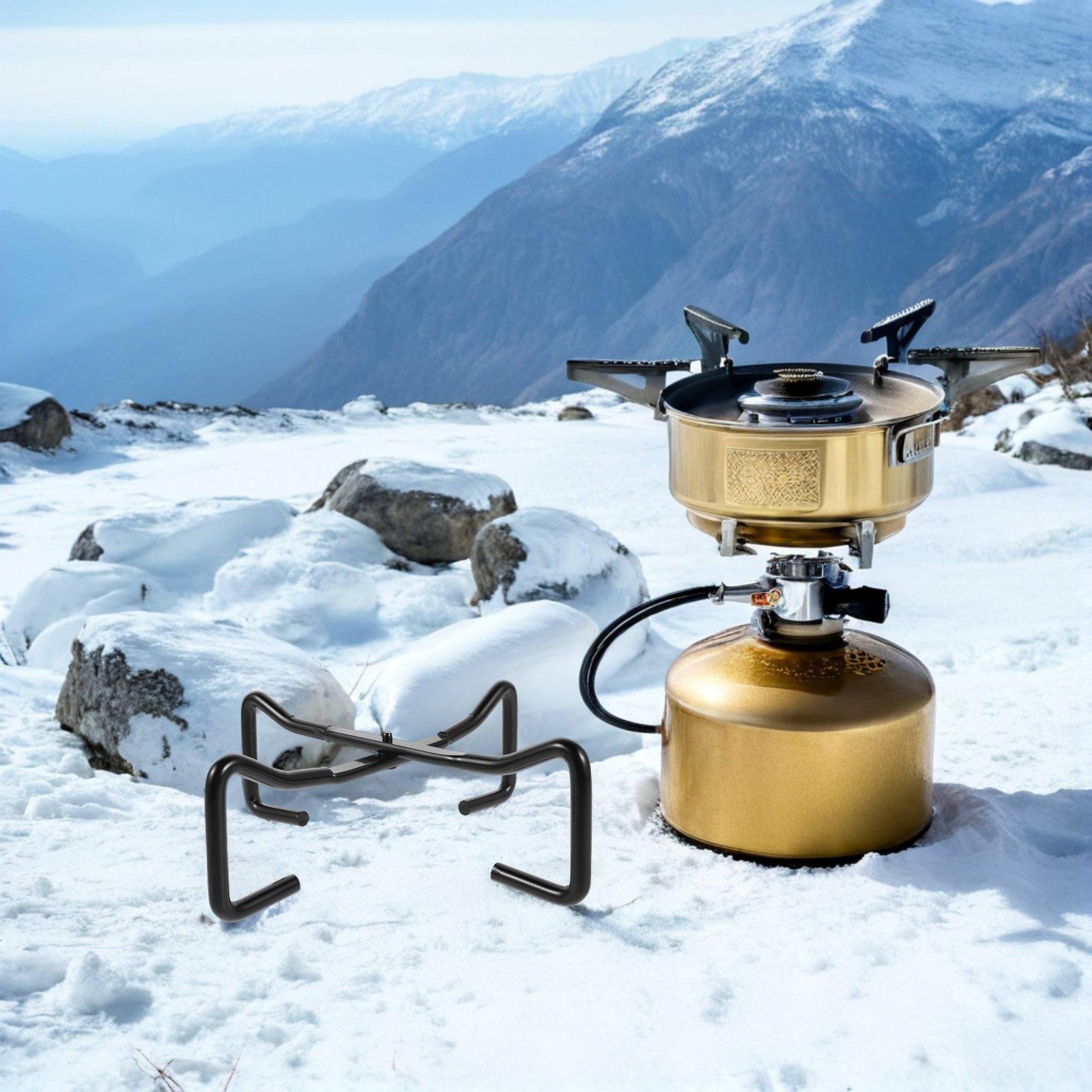 Cast Iron Folding Dutch Oven L - Camping Cooking Dutch Oven recension och pris
