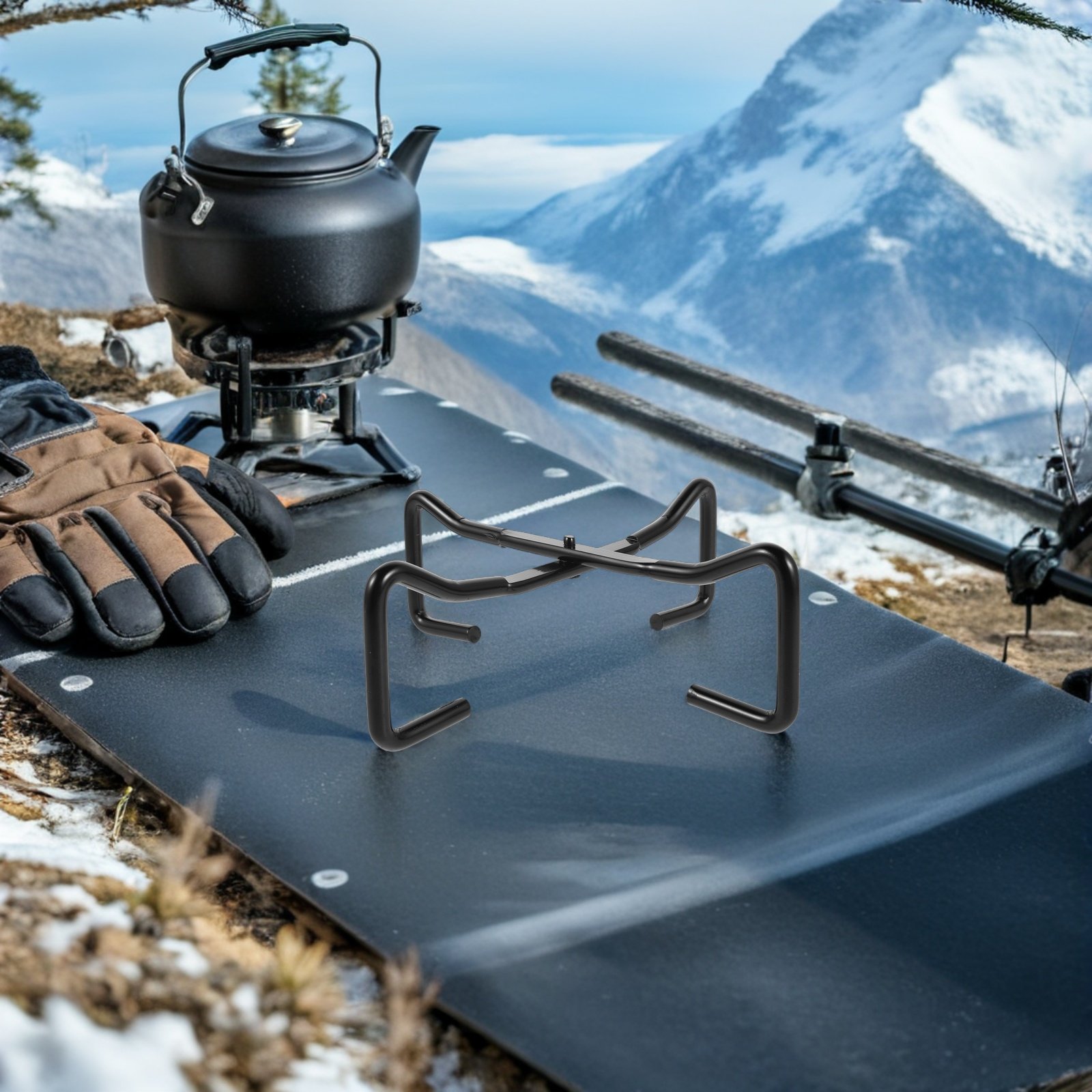 Cast Iron Folding Dutch Oven L - Camping Cooking Dutch Oven recension och pris