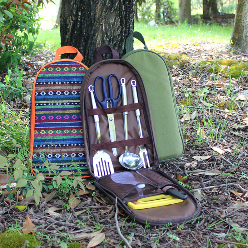 7pcs Camping Kitchen Utensil S - Camping Cooking Container recension och pris