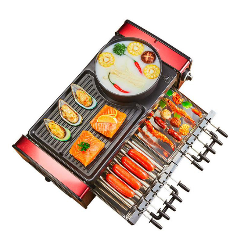 Household  Non-stick BBQ Machi - Camping Cooking Hot Plate recension och pris