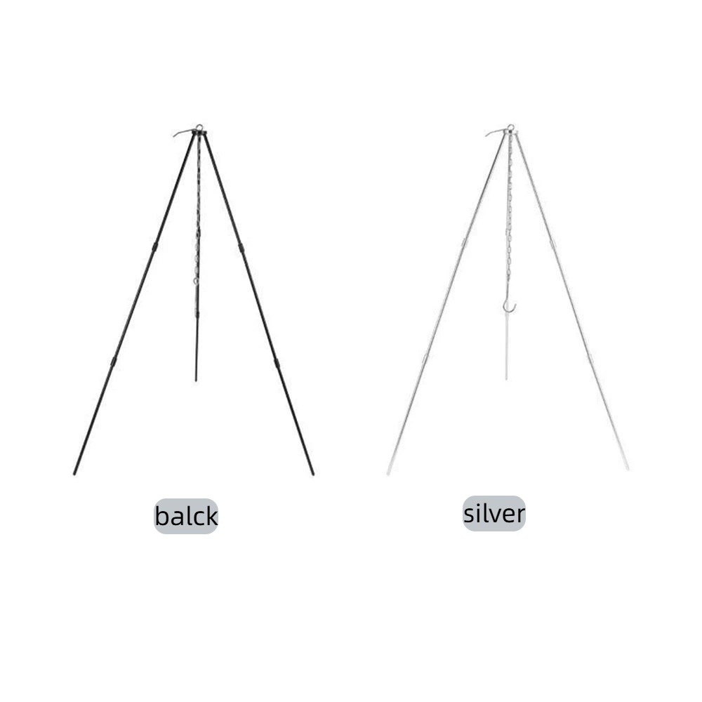 Portable Camping Tripod Detach - Camping Cooking Pot Tripod recension och pris