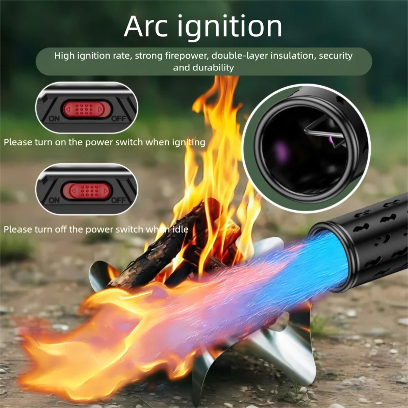 Multifunctional Outdoor Torch  - Camping Cooking Torch recension och pris