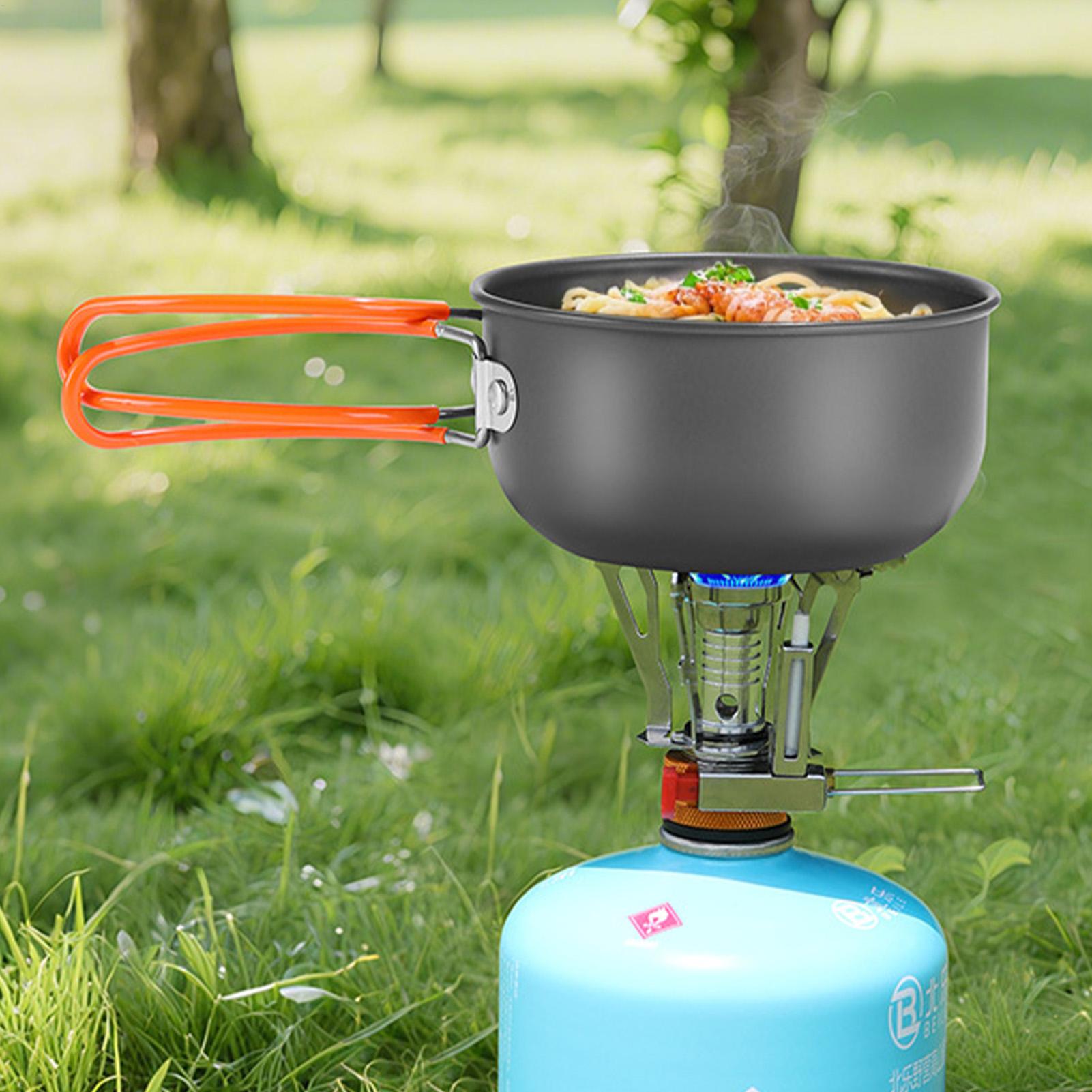 Portable Camping Cookware Set  - Camping Cooking Gas recension och pris