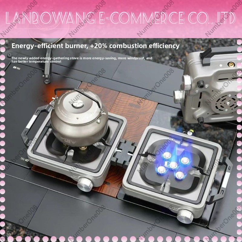 Outdoor Dual Burner High Power - Camping Cooking Fuel recension och pris