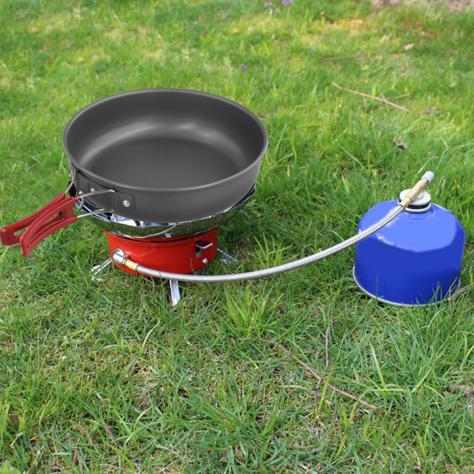 Camping Cooking Red Handle Fol - Camping Cooking Materials recension och pris