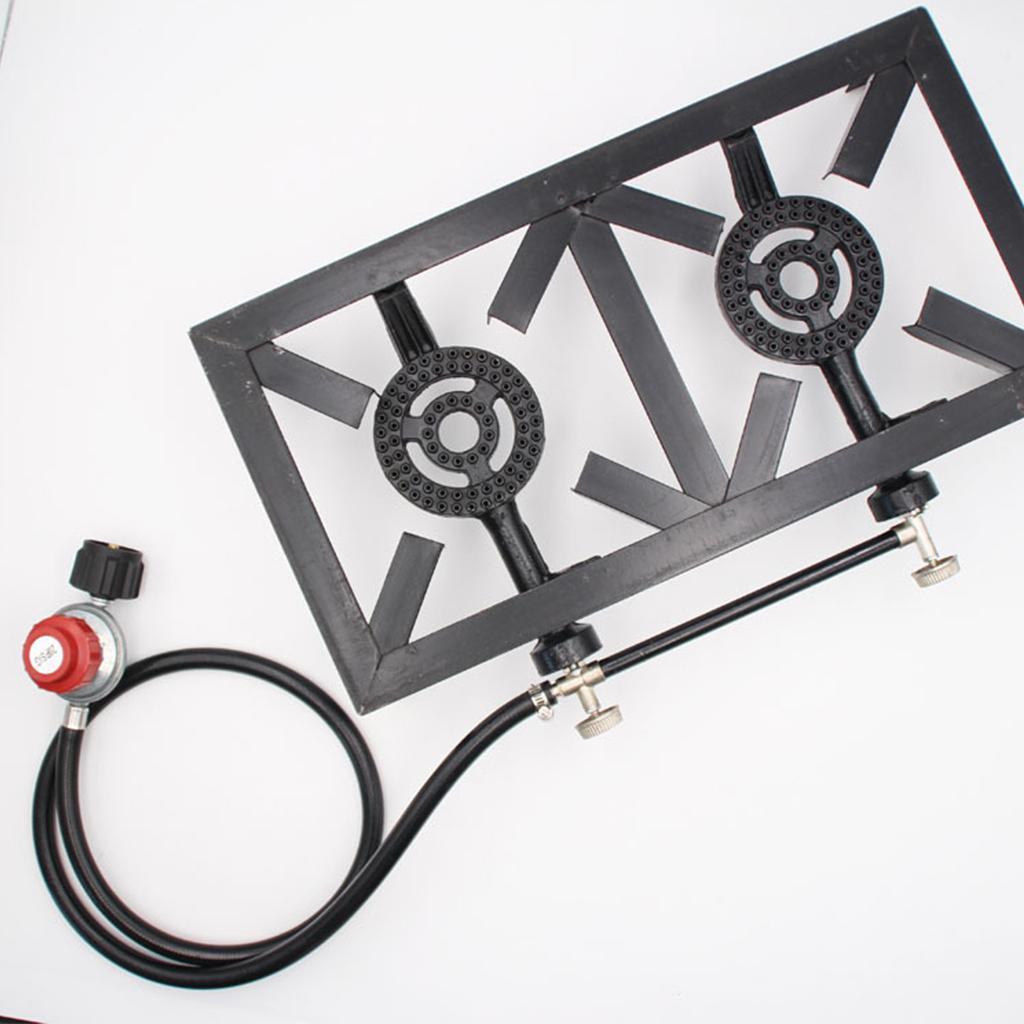 Gas Stove Double Burner Burner - Camping Double Cooking Stove recension och pris