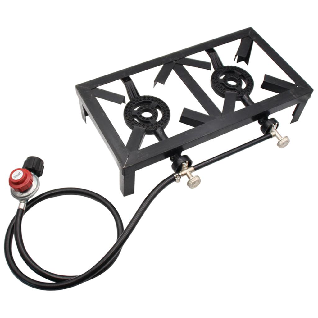 Gas Stove Double Burner Burner - Camping Double Cooking Stove recension och pris