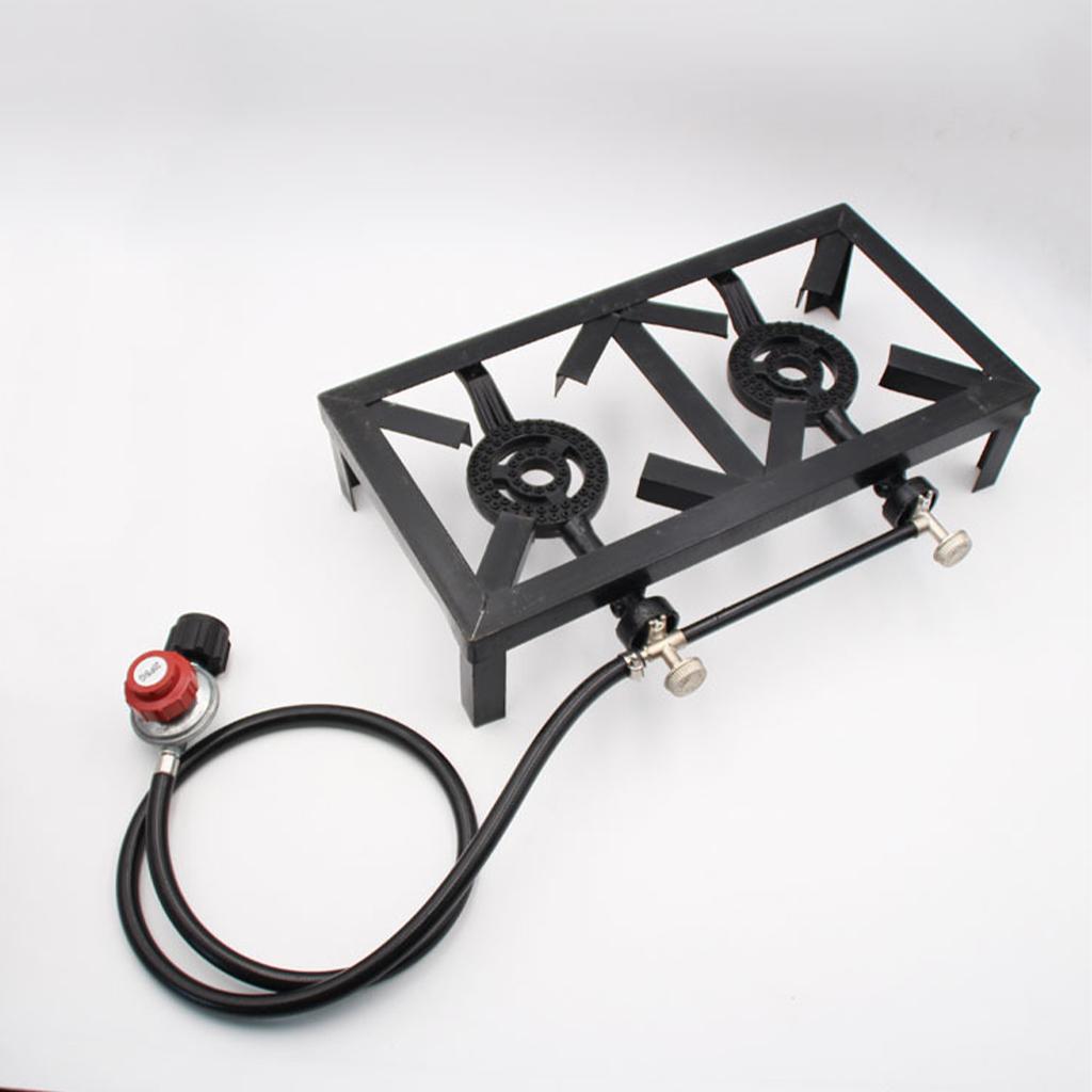 Gas Stove Double Burner Burner - Camping Double Cooking Stove recension och pris