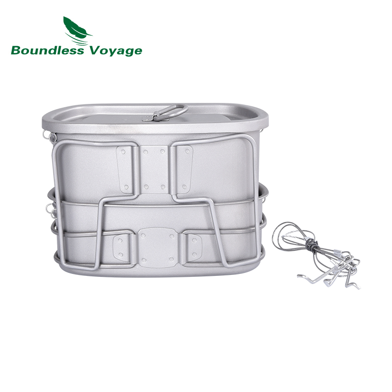 Boundless Voyage Titanium Pot  - Camping Cooking Bundle recension och pris