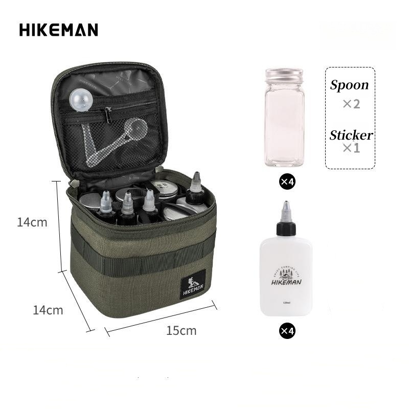 12Pcs/set Outdoor Seasoning Bo - Camping Cooking Container recension och pris