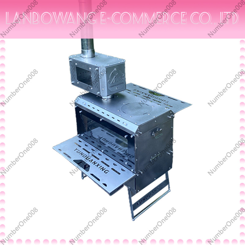 Wood Stove Double Wing Camping - Camping Double Cooking Stove recension och pris