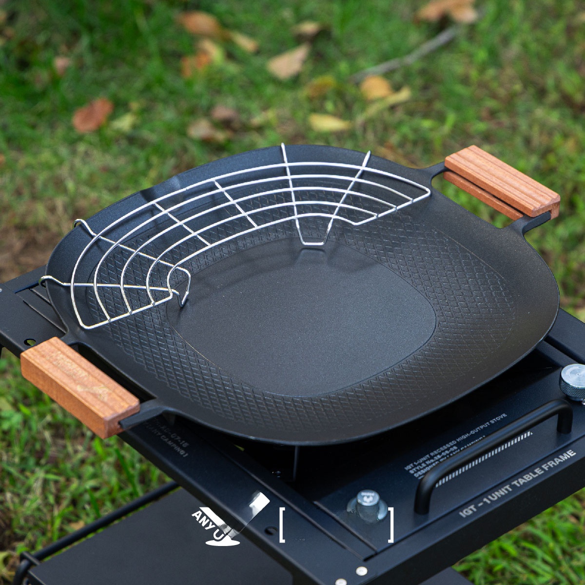 Outdoor Camping BBQ Grill Pan  - Camping Cooking Grill recension och pris
