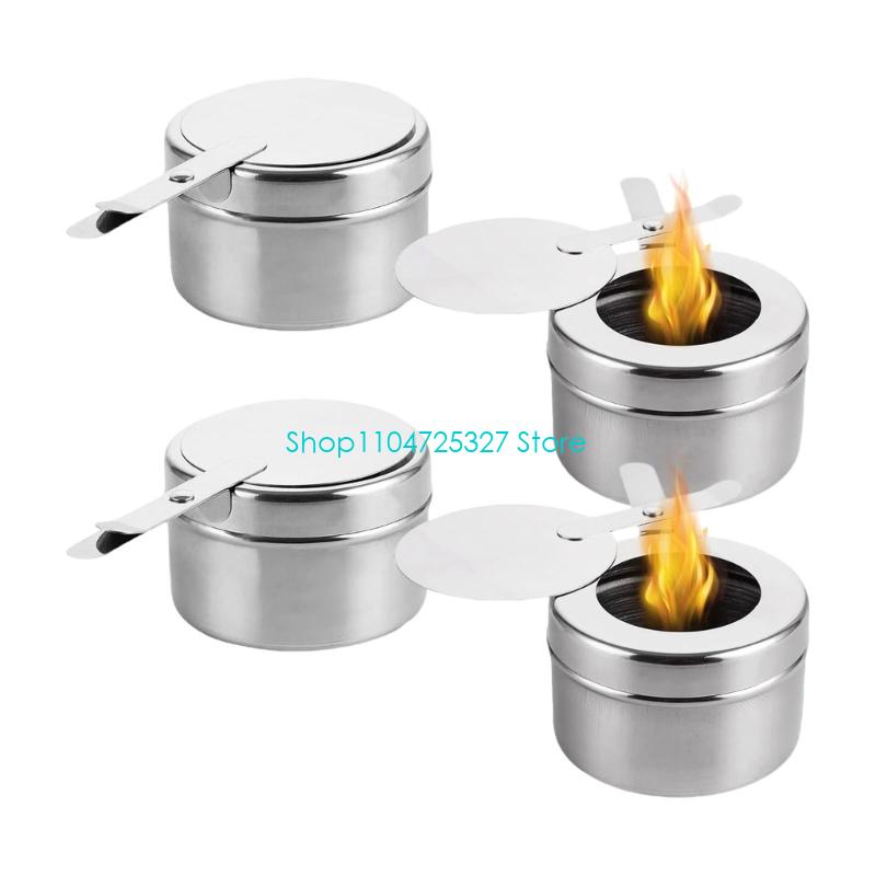 D8KF 4Pcs Temperature Resistan - Camping Cooking Container recension och pris
