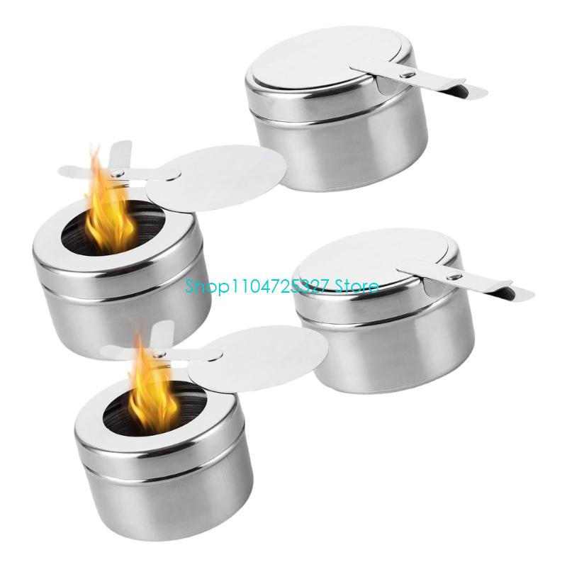 D8KF 4Pcs Temperature Resistan - Camping Cooking Container recension och pris