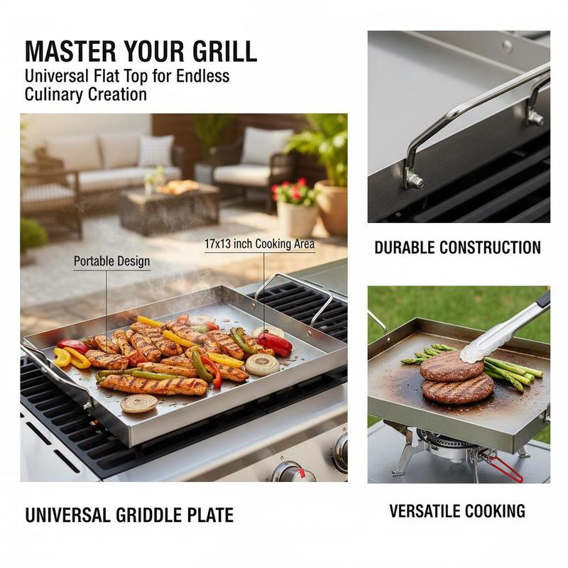 Free Shipping-Rectangular Flat - Camping Cooking Grill recension och pris