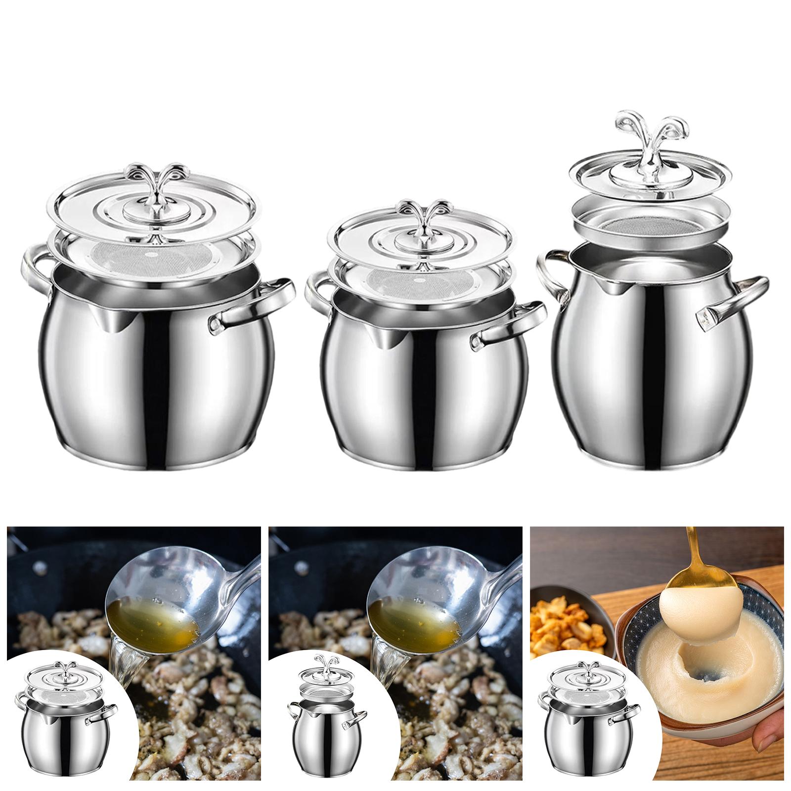 Grease Container Versatile Hea - Camping Cooking Container recension och pris