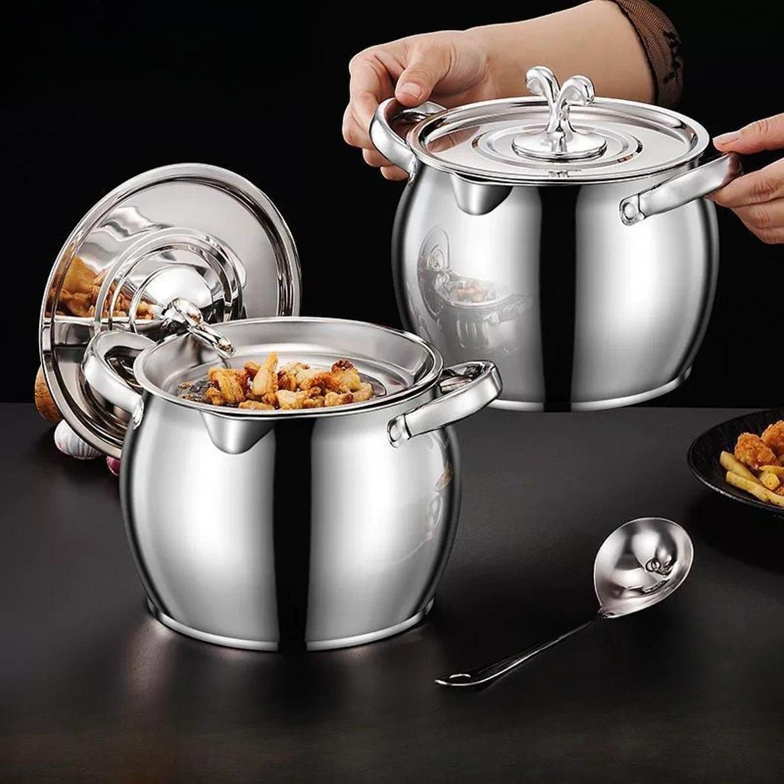 Grease Container Versatile Hea - Camping Cooking Container recension och pris