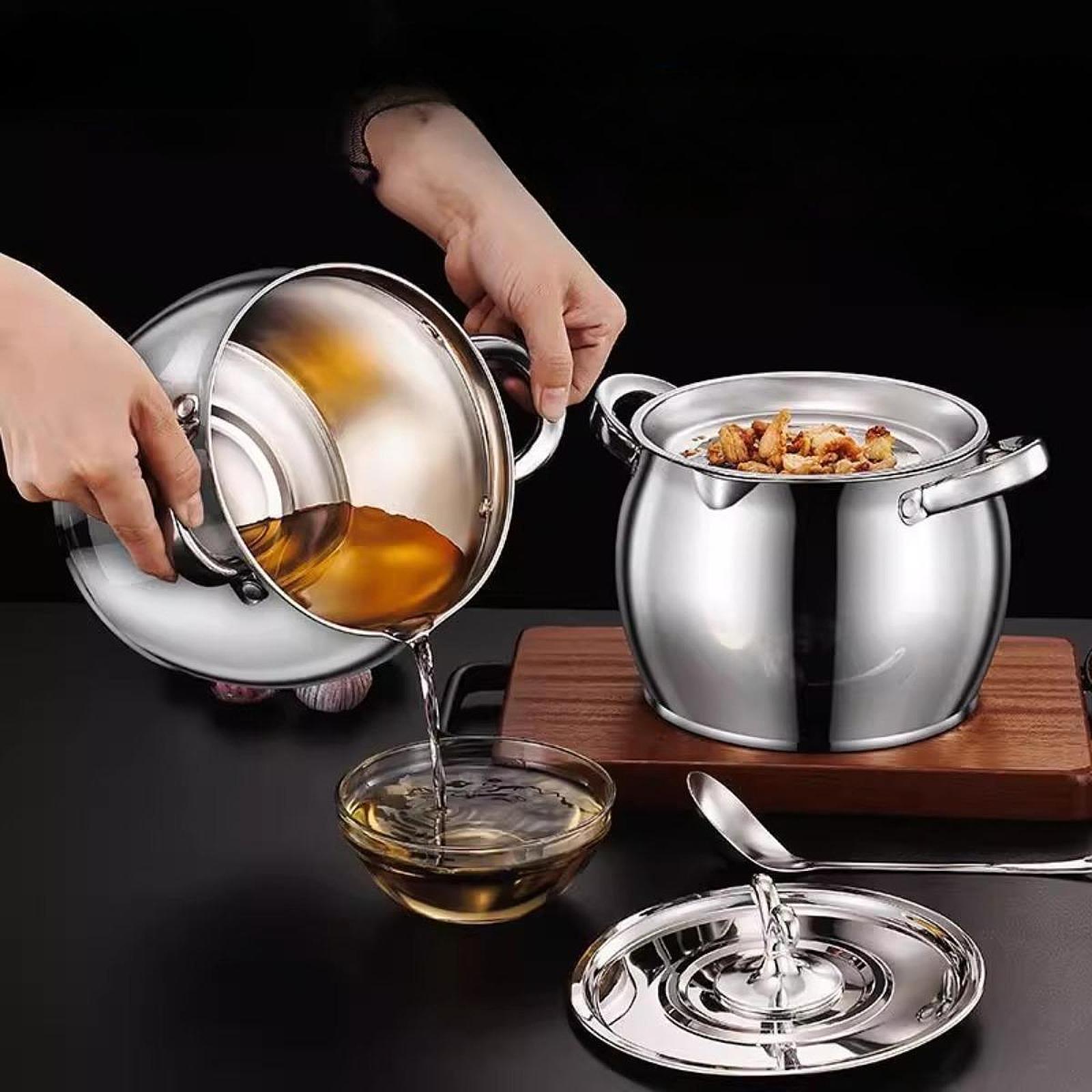 Grease Container Versatile Hea - Camping Cooking Container recension och pris
