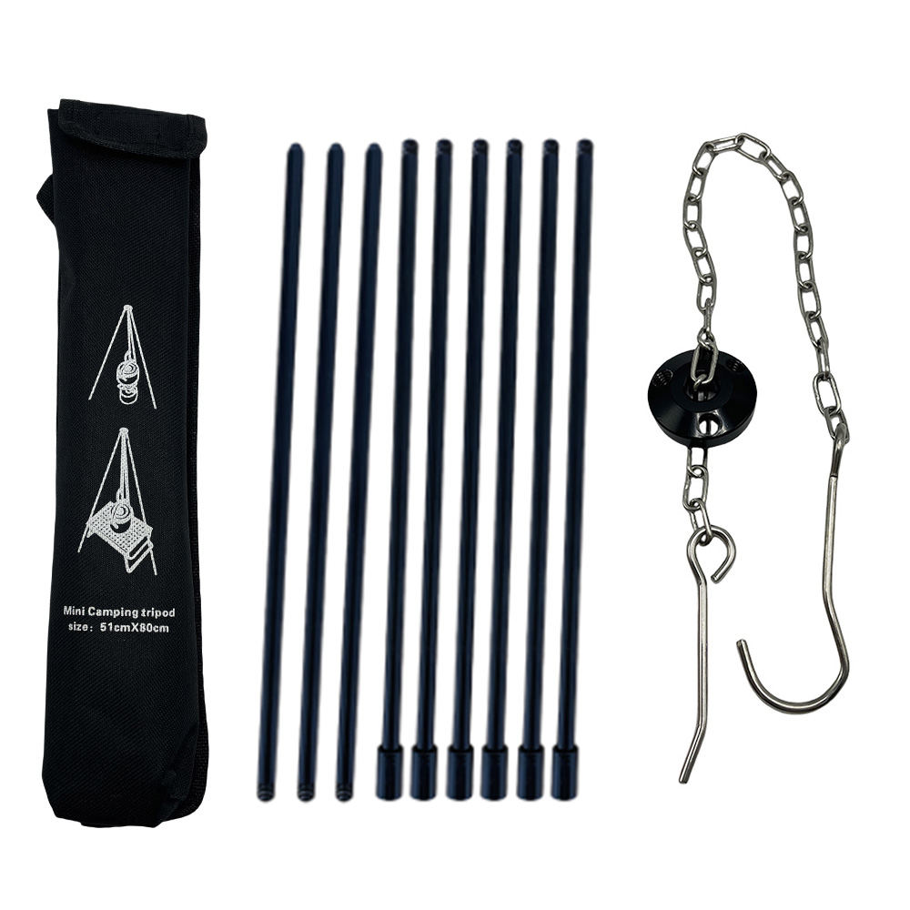 Camping Bonfire Tripod Cooking - Camping Cooking Pot Tripod recension och pris