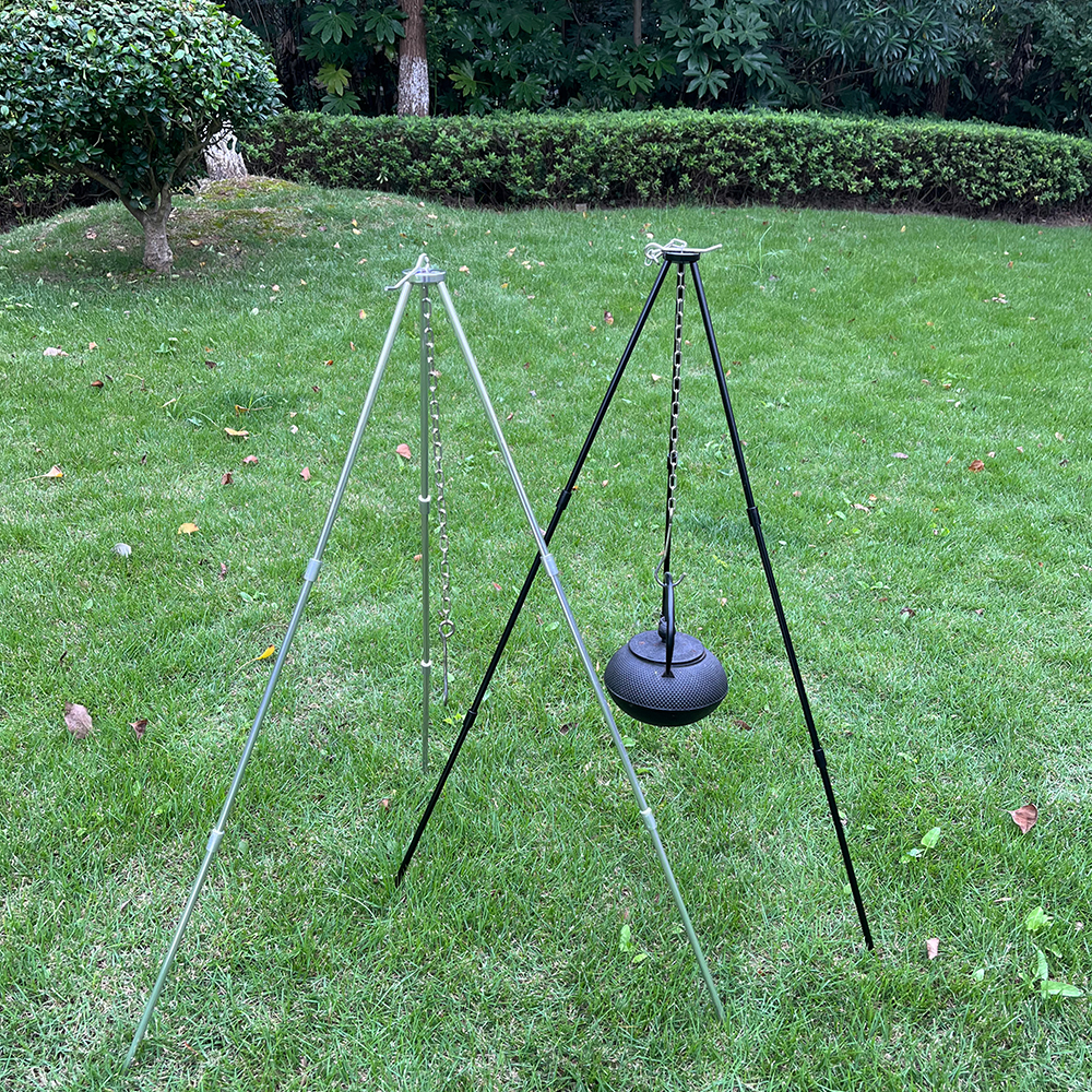 Camping Bonfire Tripod Cooking - Camping Cooking Pot Tripod recension och pris