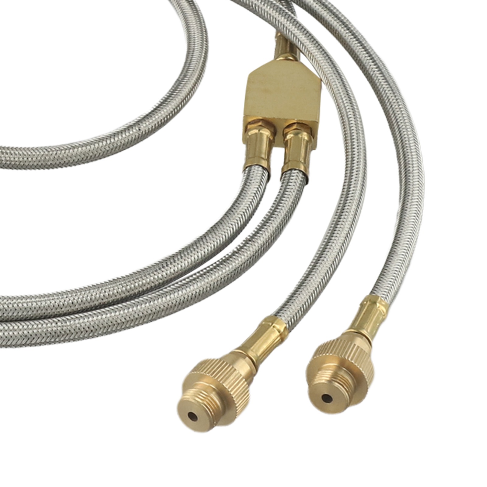Double-Headed Brass Gas Line f - Camping Double Cooking Stove recension och pris