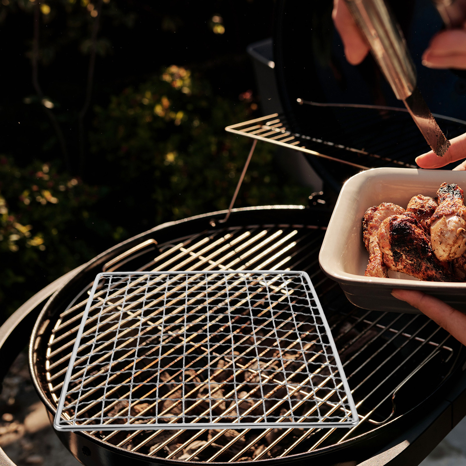 Stainless Steel Grill Mesh Mat - Camping Cooking Grill recension och pris