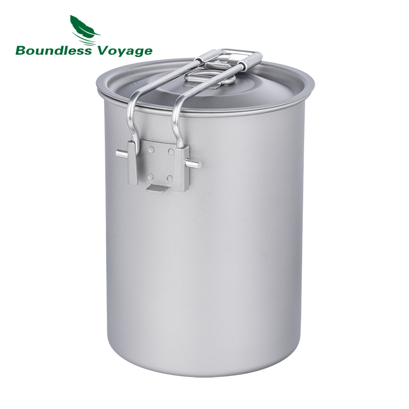 Boundless Voyage 900ml Titaniu - Camping Cooking Pot With Lid recension och pris