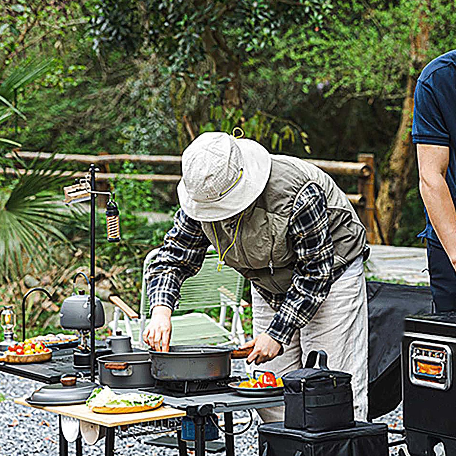 Camping Pot Portable Large Lig - Camping Double Cooking Stove recension och pris