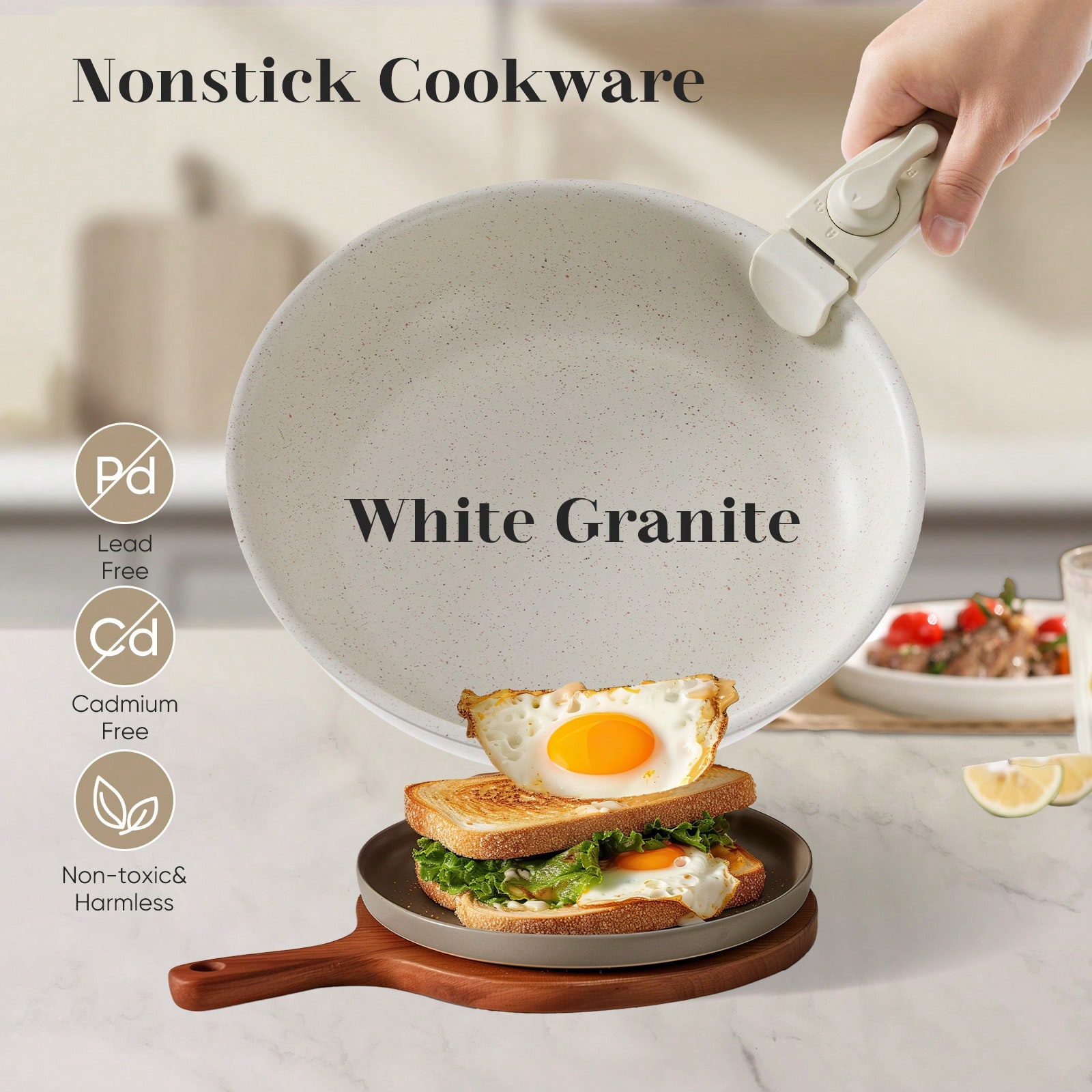 Pots And Pans Set Modern Minim - Camping Cooking Set Detachable Handle recension och pris