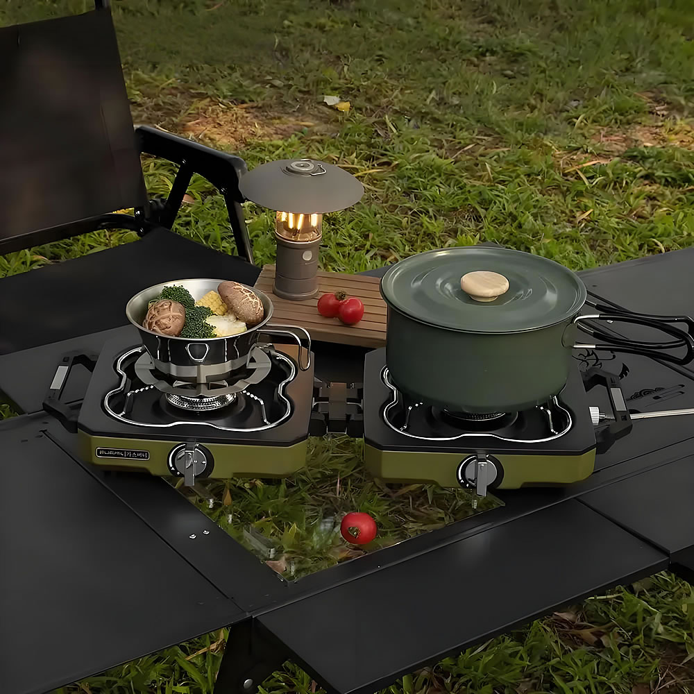 Camping Stove Double Burner Po - Camping Double Cooking Stove recension och pris