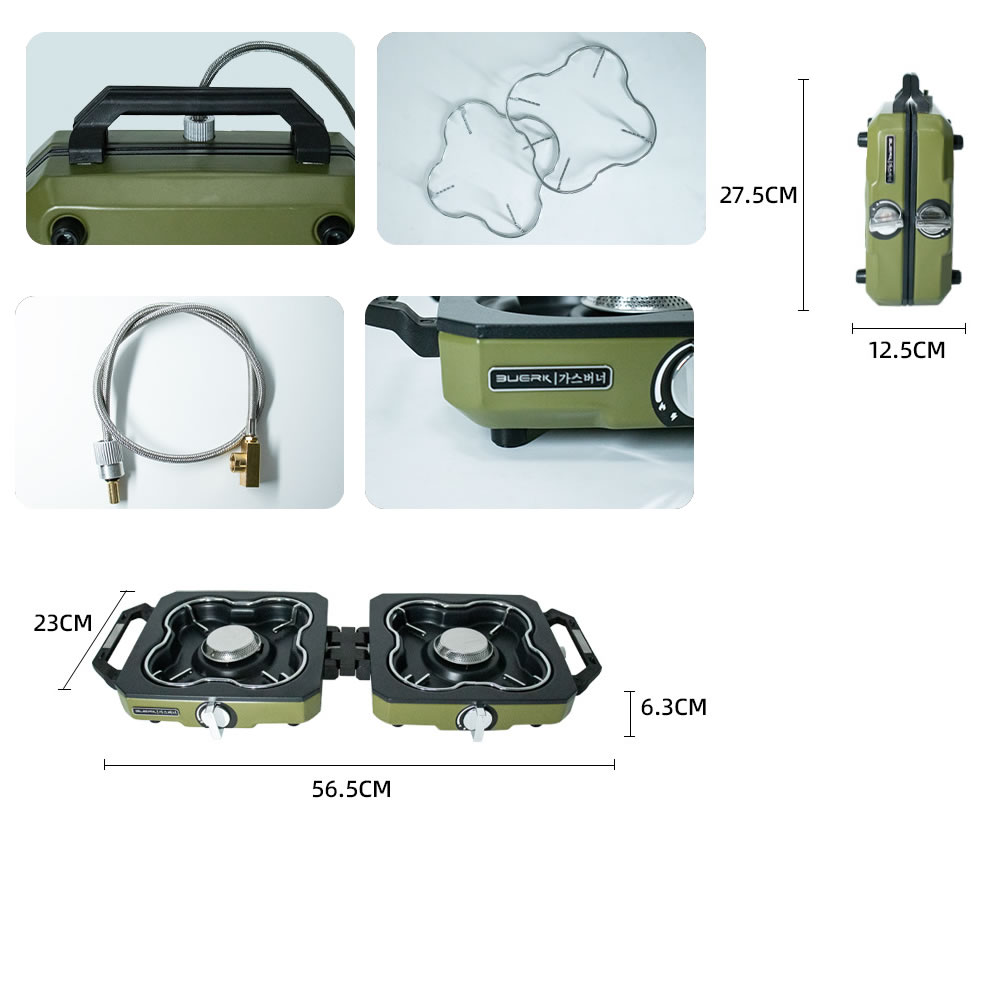 Camping Stove Double Burner Po - Camping Double Cooking Stove recension och pris