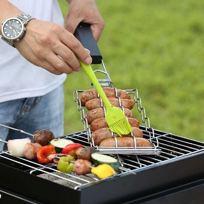 Portable Camping BBQ Grill Com - Camping Cooking Grill recension och pris